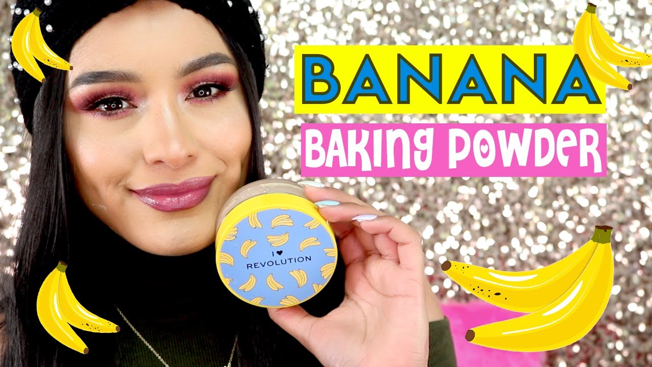 REVIEW I POLVOS SUELTOS de 🍌 BANANA 😱. I BAKING POWDER I HEART REVOLUTION I @elcanaldeges