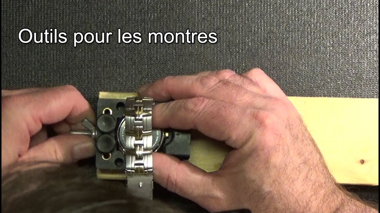 Outils pour les montres.