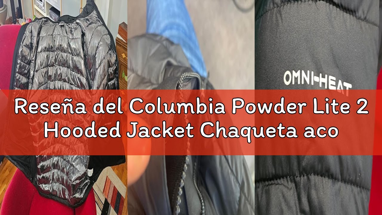 Reseña del Columbia Powder Lite 2 Hooded Jacket Chaqueta acolchada con capucha Hombre (Pack de 1)