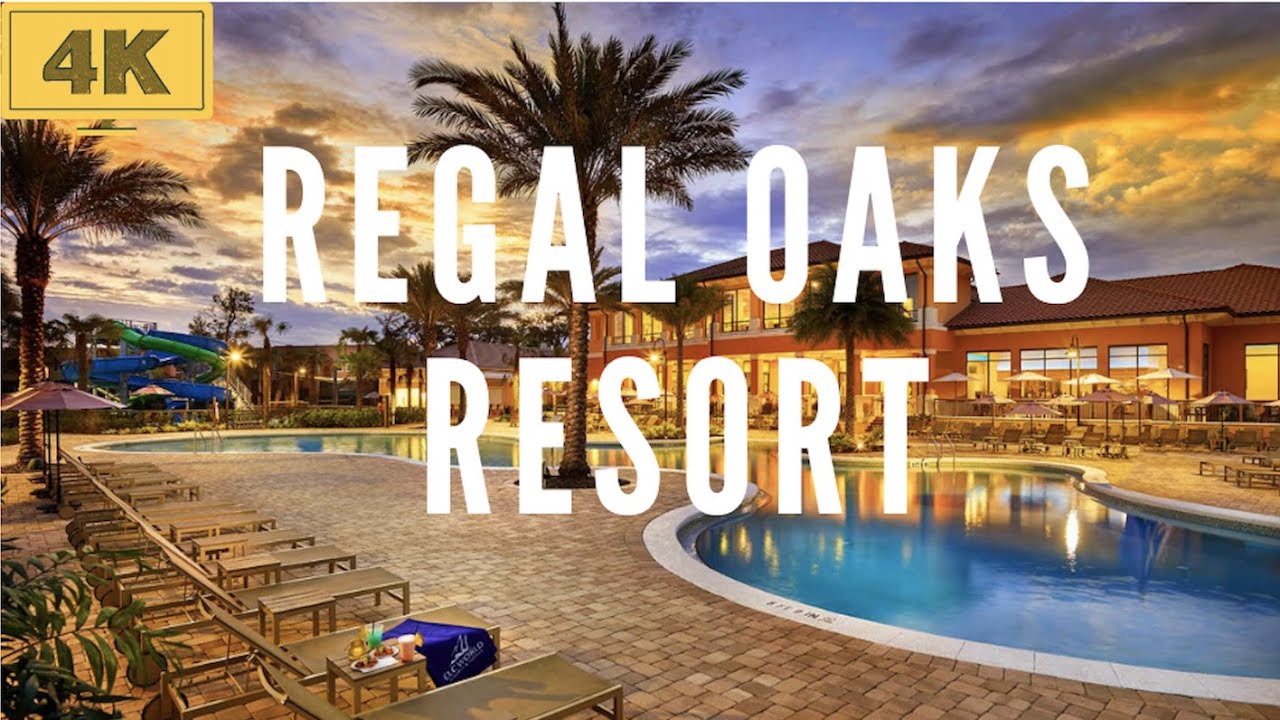 REGAL OAKS RESORT ORLANDO FLORIDA - OLD TOWN -  GREAT RESORT FULL HD 4K - DRONE FOOTAGE