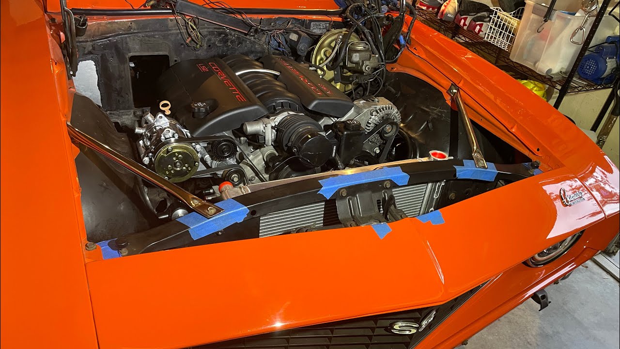 69 Camaro ls swap (lS2/4l65e) with Ridetech