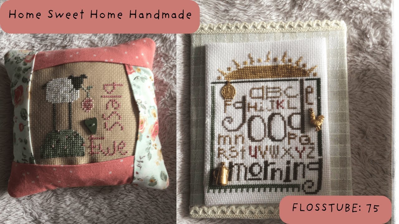 Flosstube #75: 3 FFO’s, progress on WIP’s and Jolly July cross stitch plans 🪡🧵🎅🏼🎄🎁