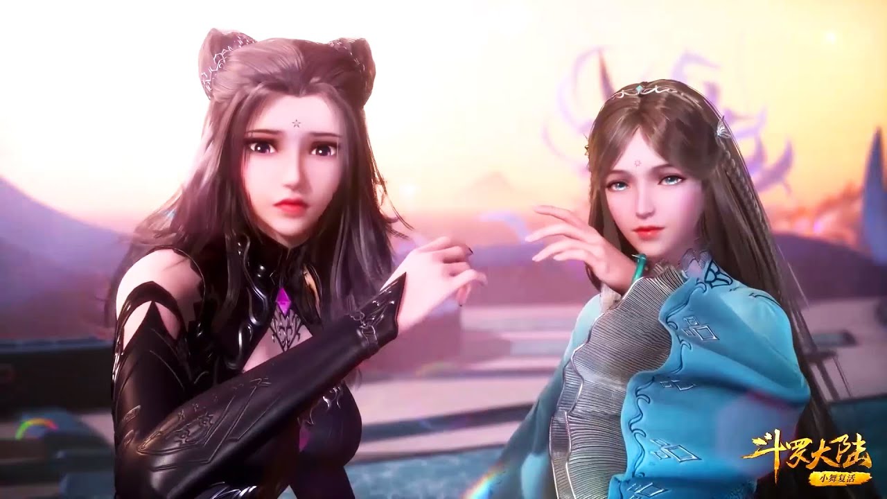 🌿朱竹清对战海女斗罗，唐三独自面对海女斗罗的最强魂技，唐三通过考核！【斗罗大陆 Soul Land】