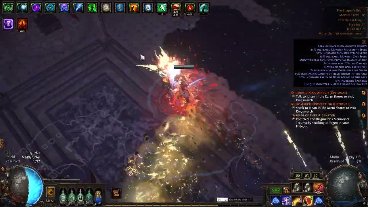 【POE Phrecia 2.0】Penance Brand of Dissipation Scavenger 【Uber shaper】