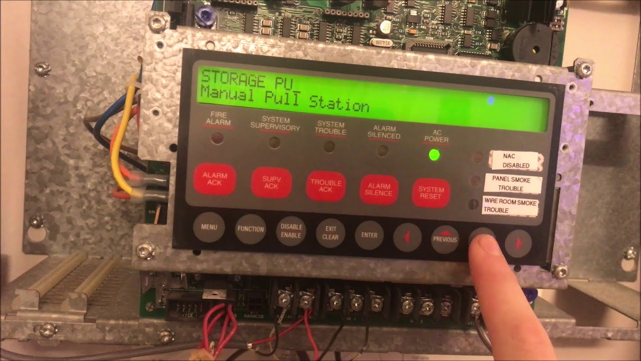Creating an IDNet Label on a Simplex 4010 Fire Alarm Control Panel