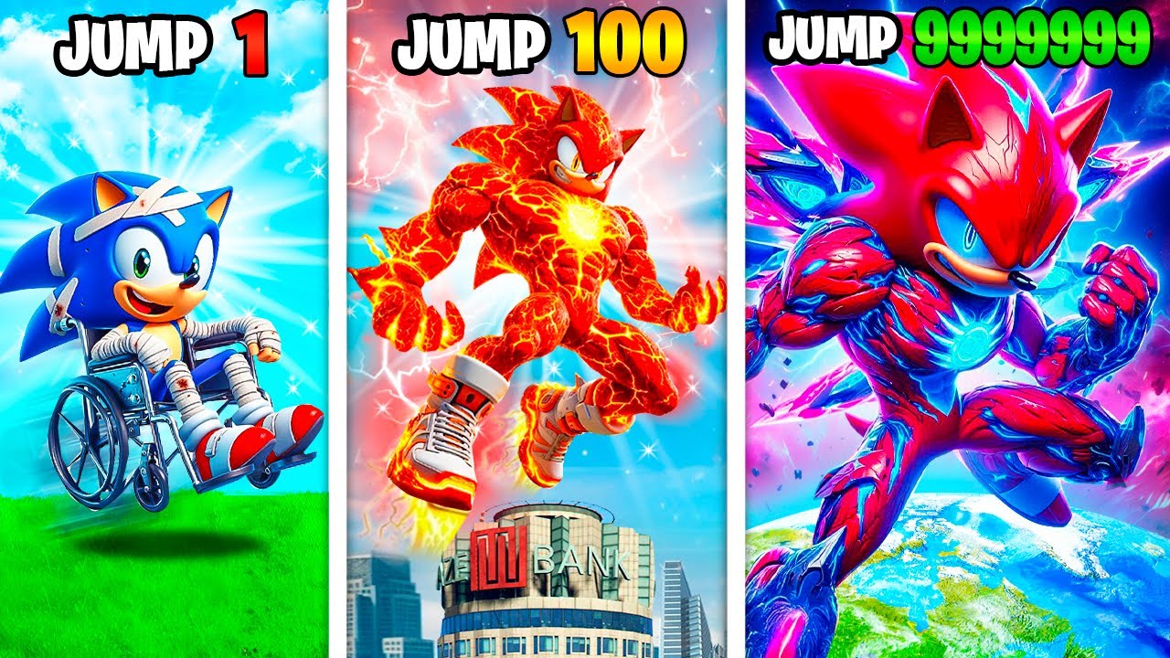 Every SONIC JUMP MULTIPLIES In GTA 5