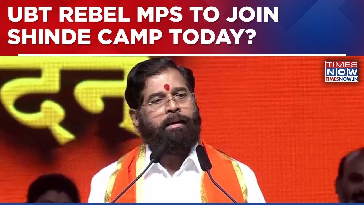 UBT Rebel MPs Likely To Join Eknath Shinde's Shiv Sena Today; Uddhav Sena's Split Official? WATCH