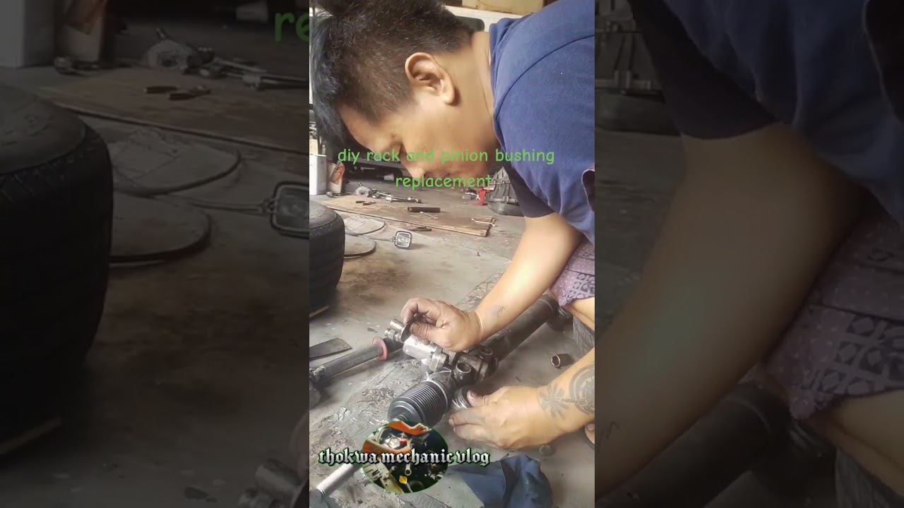 Diy Rack and pinion bushing replacement 