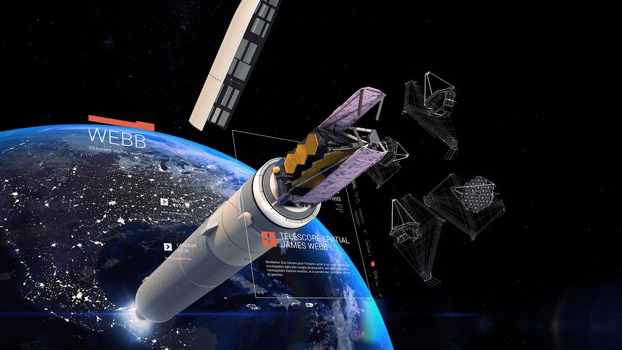 Animation Webb telescope and the MIRI instrument - english version