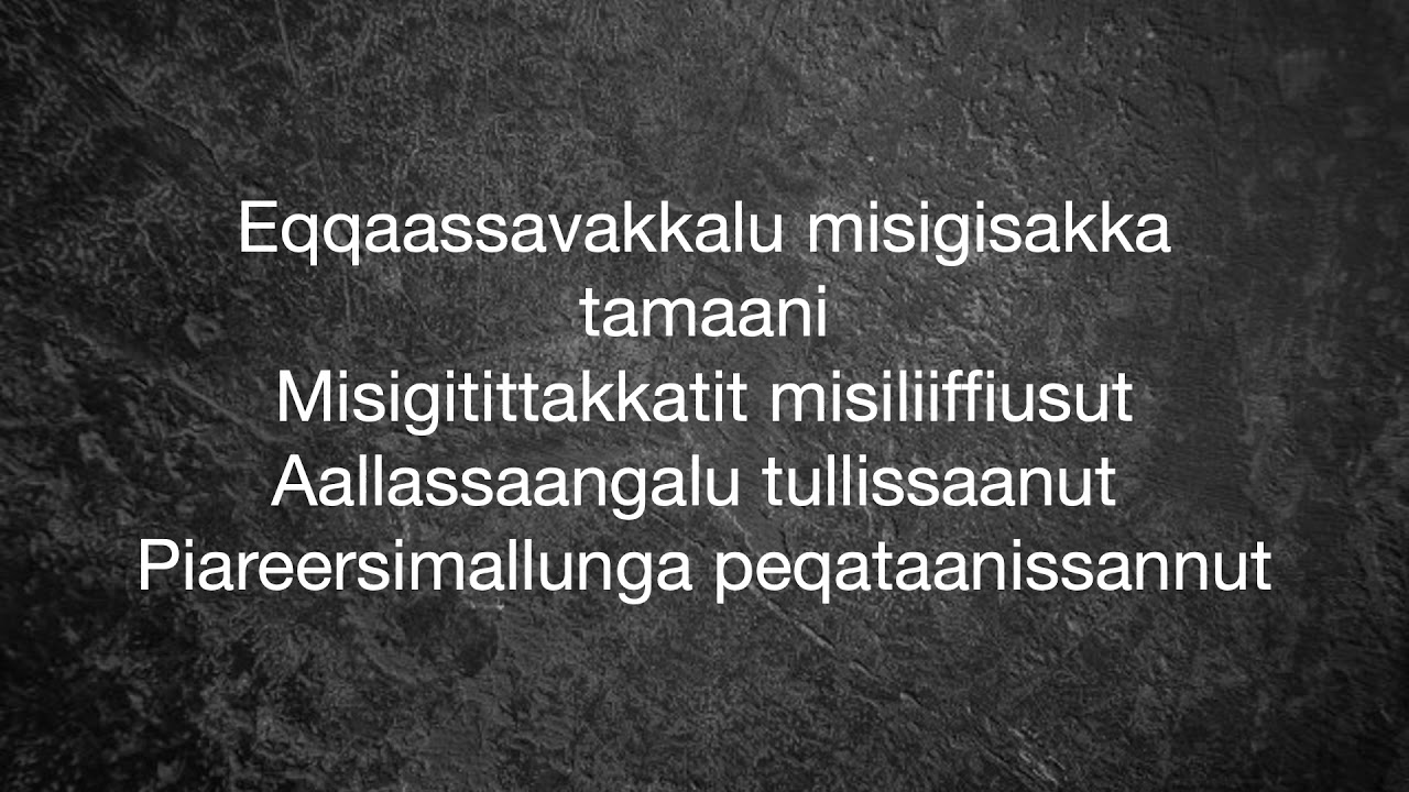 Qeqquaq - Nuannarivakkit / Karaoke