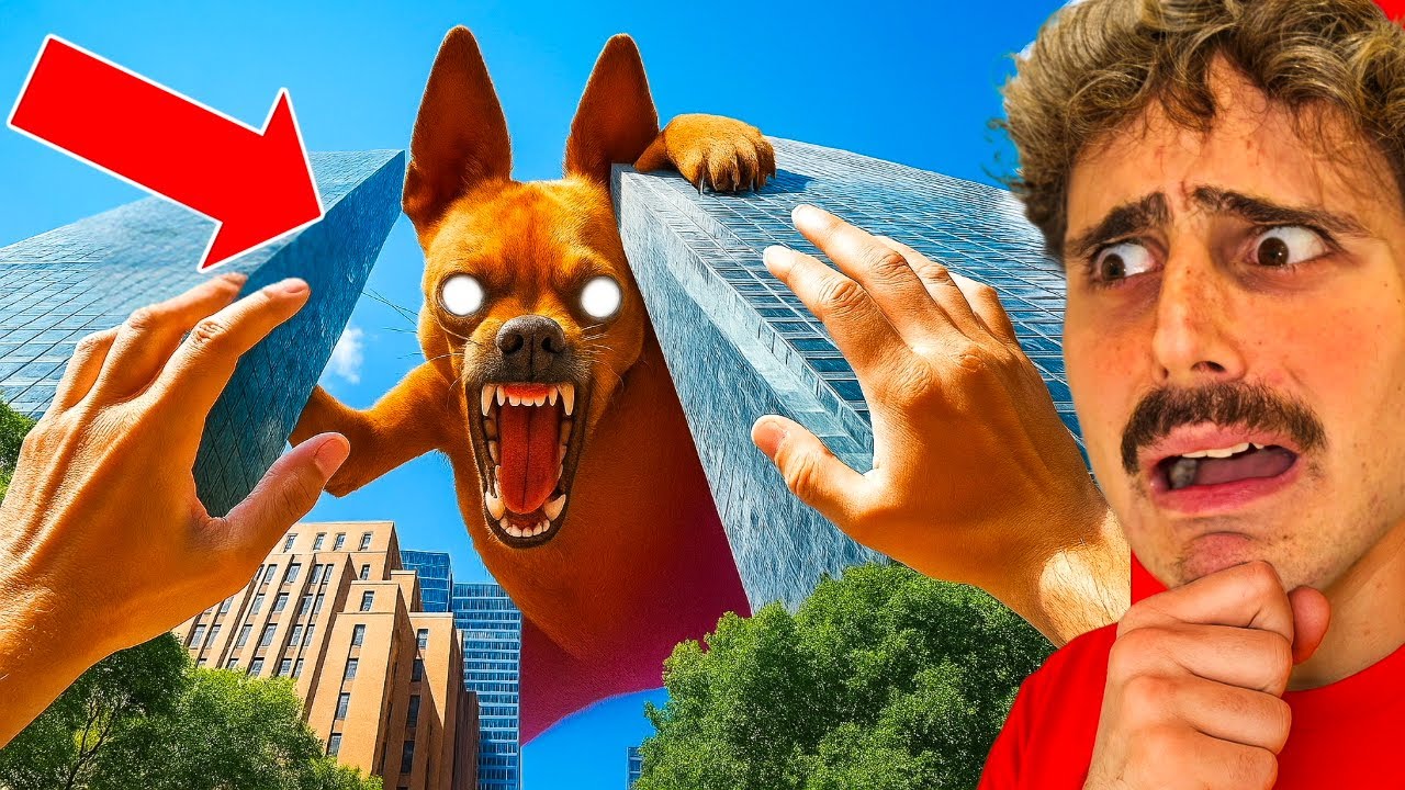 IF YOU SEE THIS GIANT DOG…RUN AWAY FAST! 😰