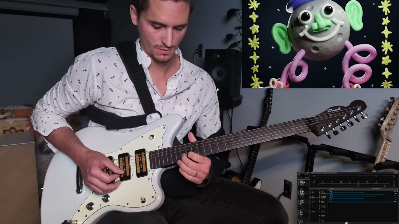 Psychedelic Porn Crumpets - Out The Universe Pours Guitar Cover And Helix Patch