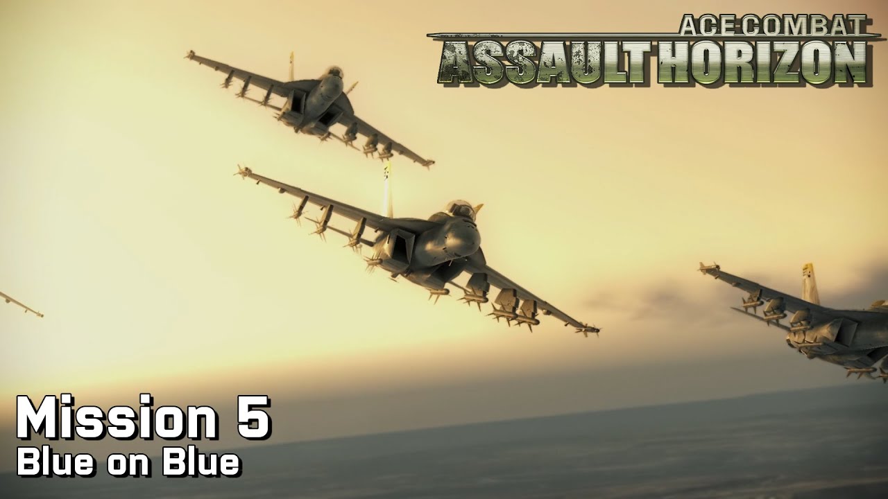Ace Combat Assault Horizon: Миссия 5 — Синий на синем (сложность Ace)