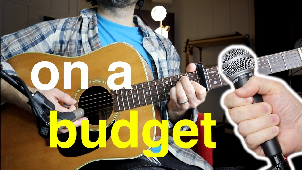 Recording with a SHURE SM58 and a $20 Facebook find…