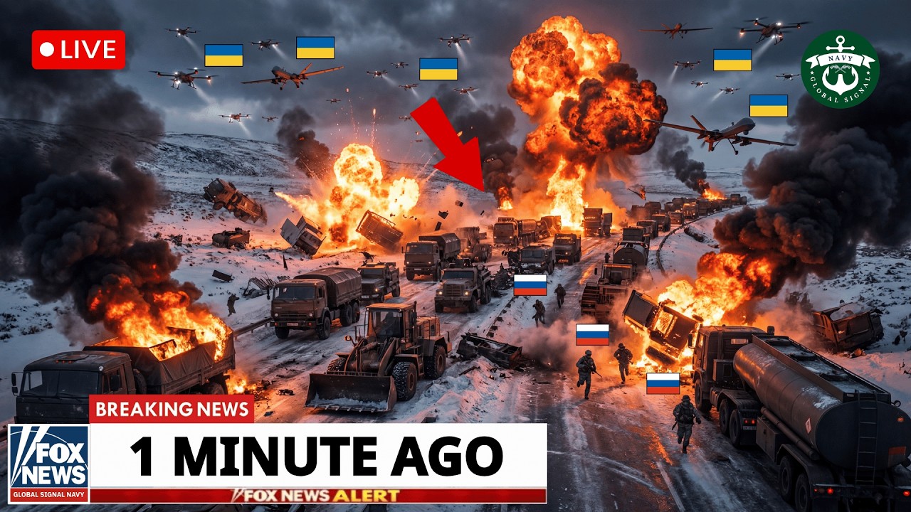 LIVE - Give Up, Russia! Ukraine Destroys the Convoy Sent to Rebuild Iskander | #ukraine
