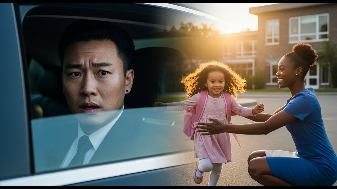 He Took His Daughter to School... Korean Mafia Boss Shocked Seeing the New Black Teacher