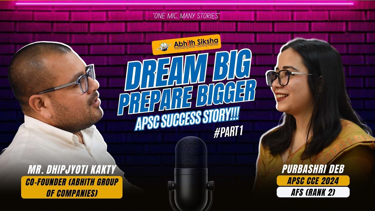 APSC CCE 2024 Rank 2 (AFS) Exclusive Interview 🎙️ | Success Story | Strategy & Preparation Guide