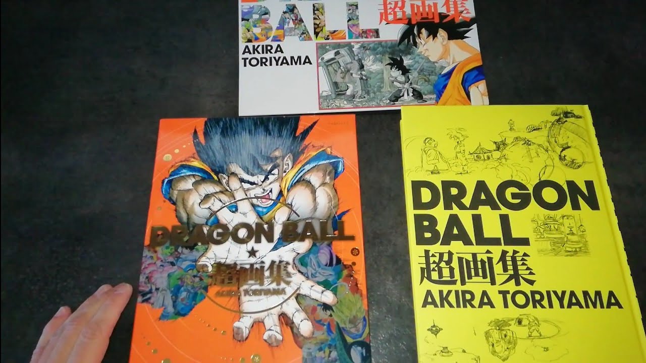 Unboxing artbook dragon ball z import du Japon magazine livre