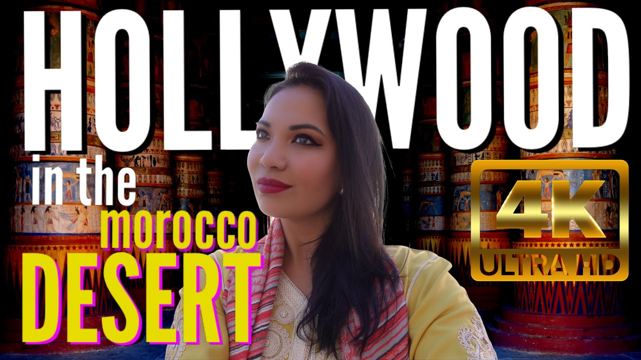 🇲🇦 Touring Atlas Film Studios, Ouarzazate, Morocco 【4K】