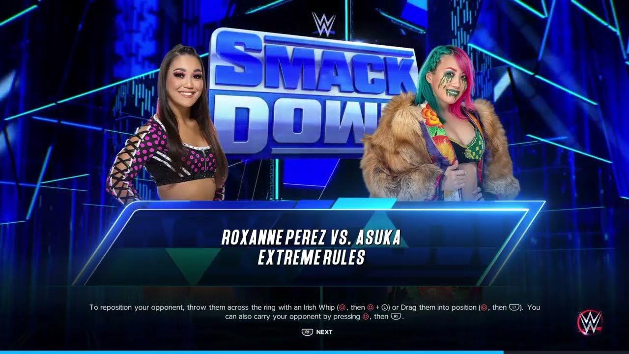 WWE 2K23 - Roxanne Perez vs Asuka