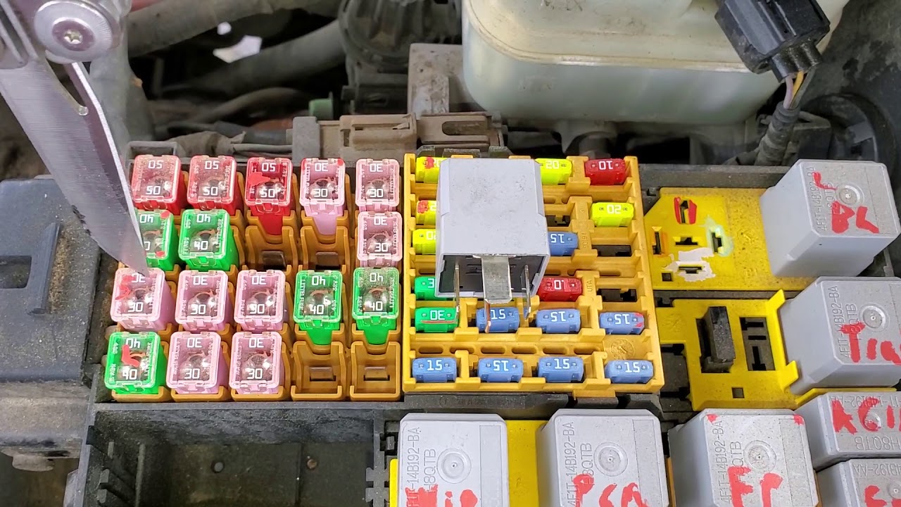 2006 Ford Explorer Starter Relay, Starter Fuses & Ignition Switch Wiring Explained