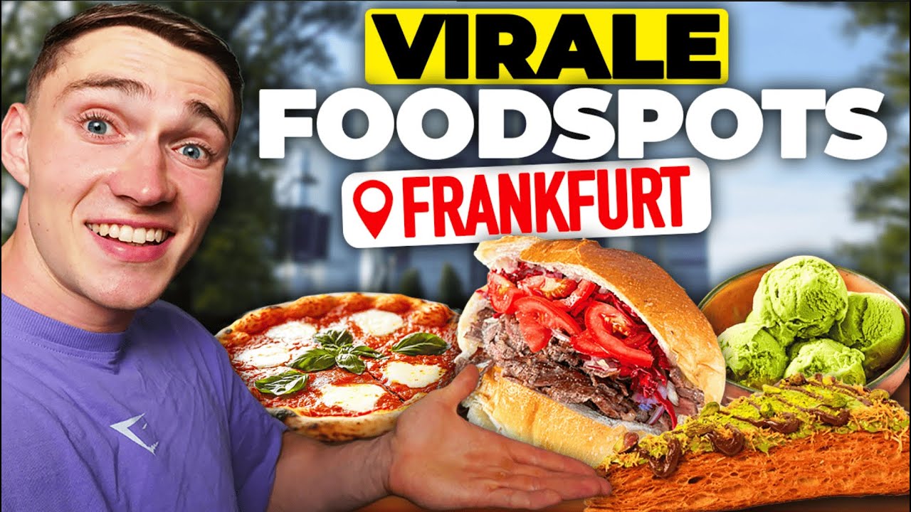 Die 4 krassesten FOODSPOTS in Frankfurt!