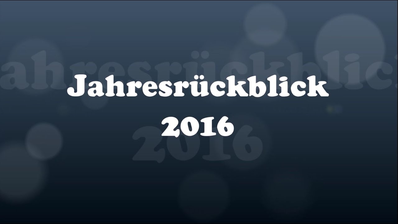 GAG Times: Jahresrückblick 2016 (komplett)