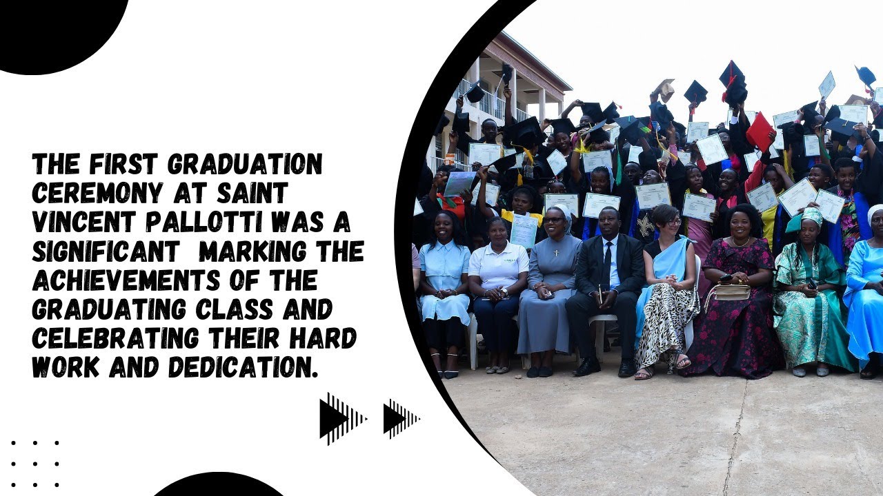 The First Graduation Ceremony At Saint Vincent Pallotti TVT School