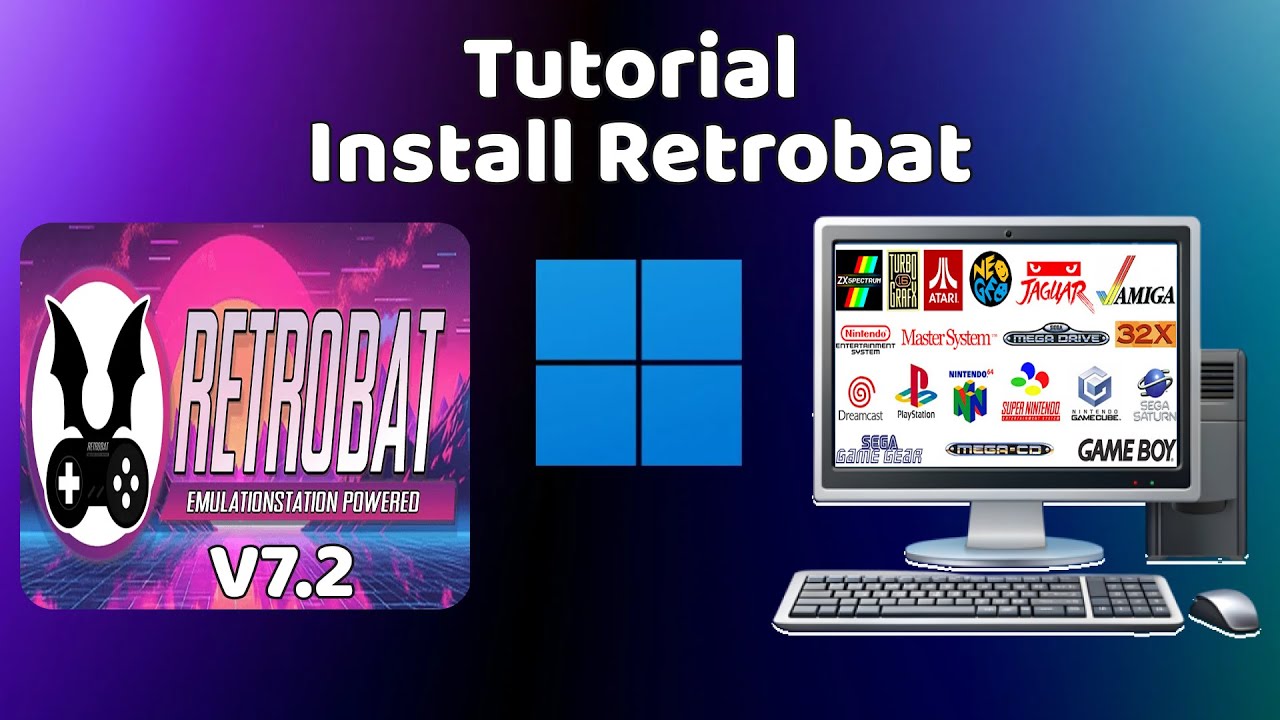 Tutorial - Install Retrobat v7-2 + Bios Pack (Free Download)