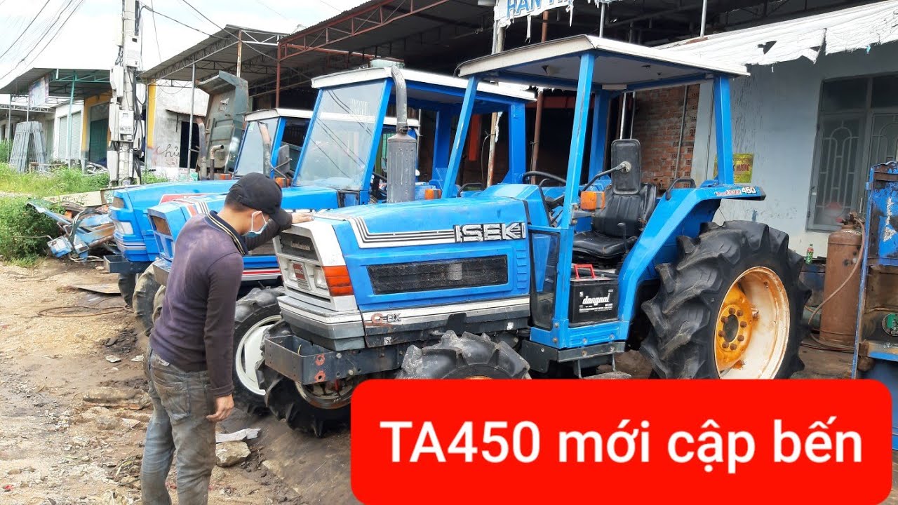 ISEKI TA450.h&agrave;ng QSD. Đẹp gần như xe b&atilde;i.beo test. Gi&aacute; 115tr rẻ hơn b&atilde;i được 45tr. (Đ&Atilde; B&Aacute;N)