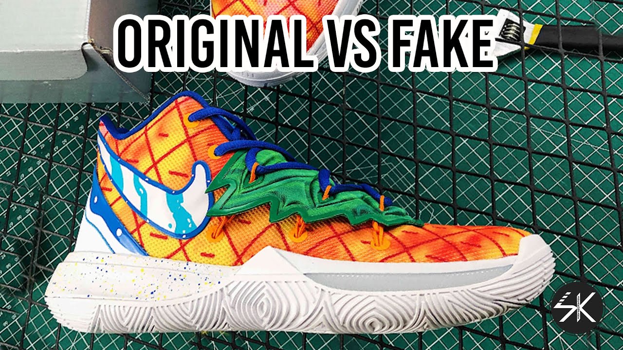 Nike Kyrie 5 Pineapple House REAL VS FAKE