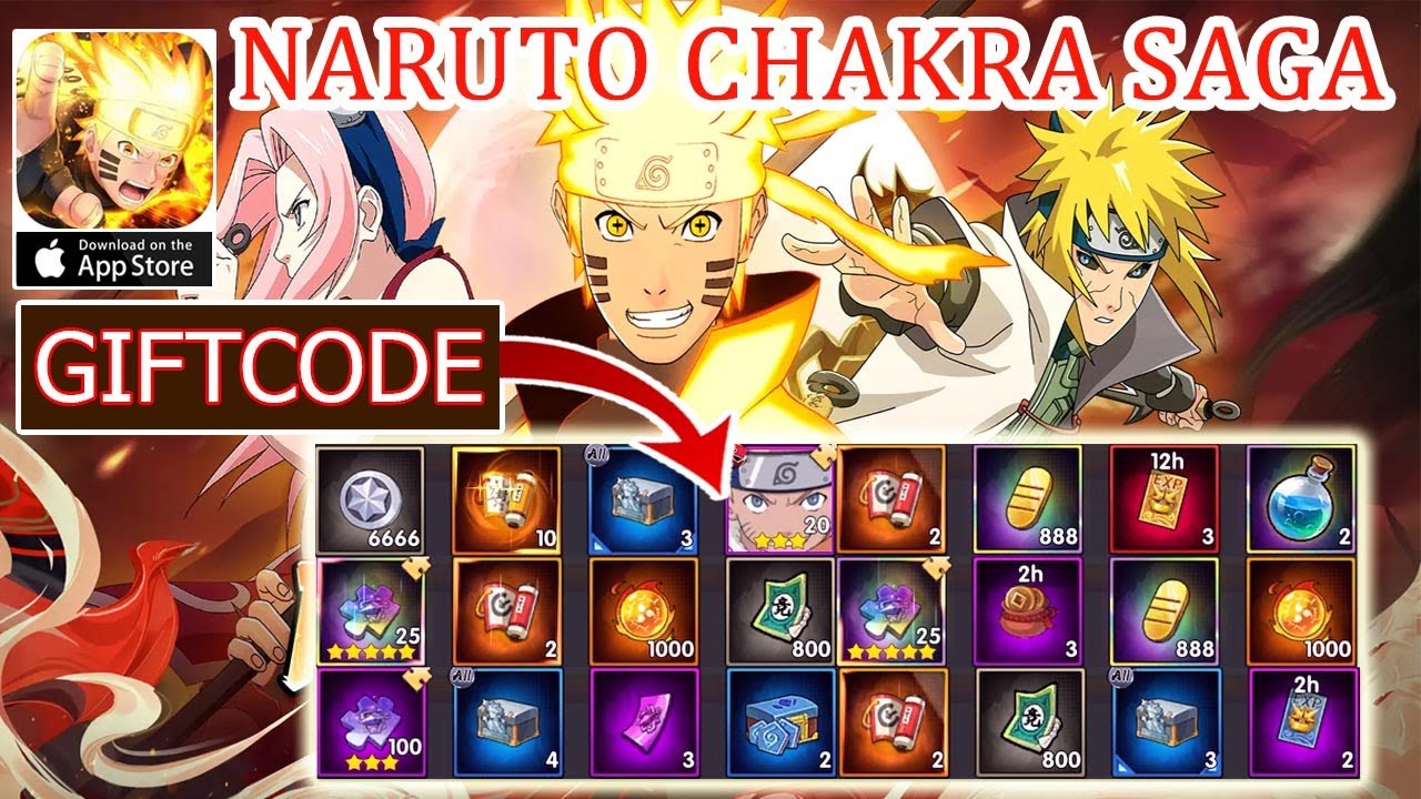 Naruto Chakra Saga & All Redeem Codes | 8 Giftcodes Naruto Chakra Saga - How to Redeem Code