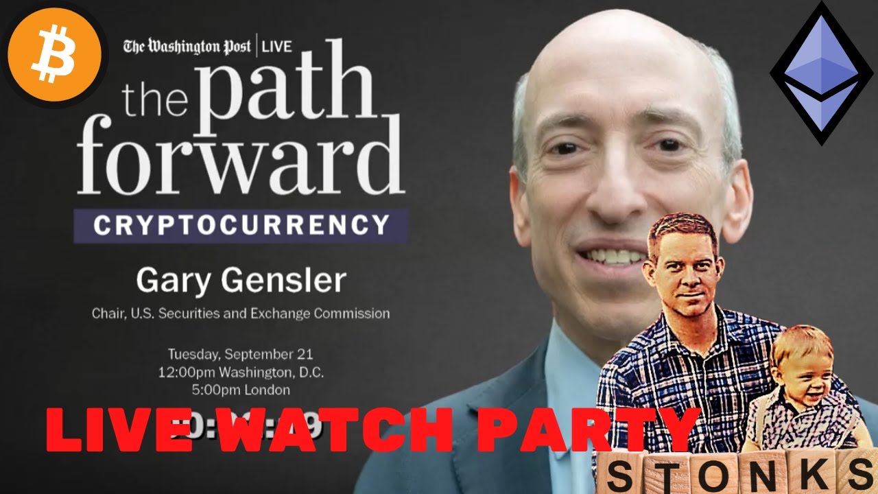 Live: Cryptocurrency with Gary Gensler - Watch Party