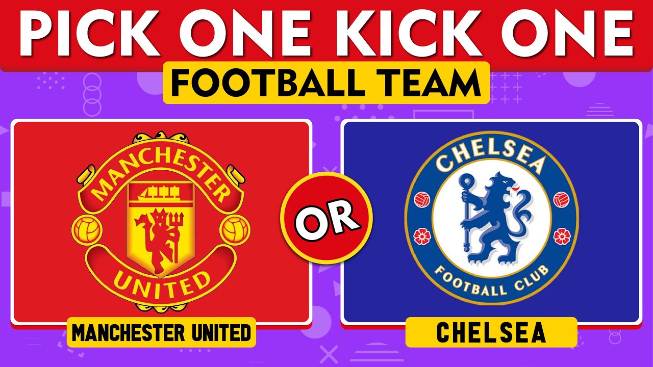 Pick One Kick One Football Team Edition ⚽ Choose Your Favorite Team