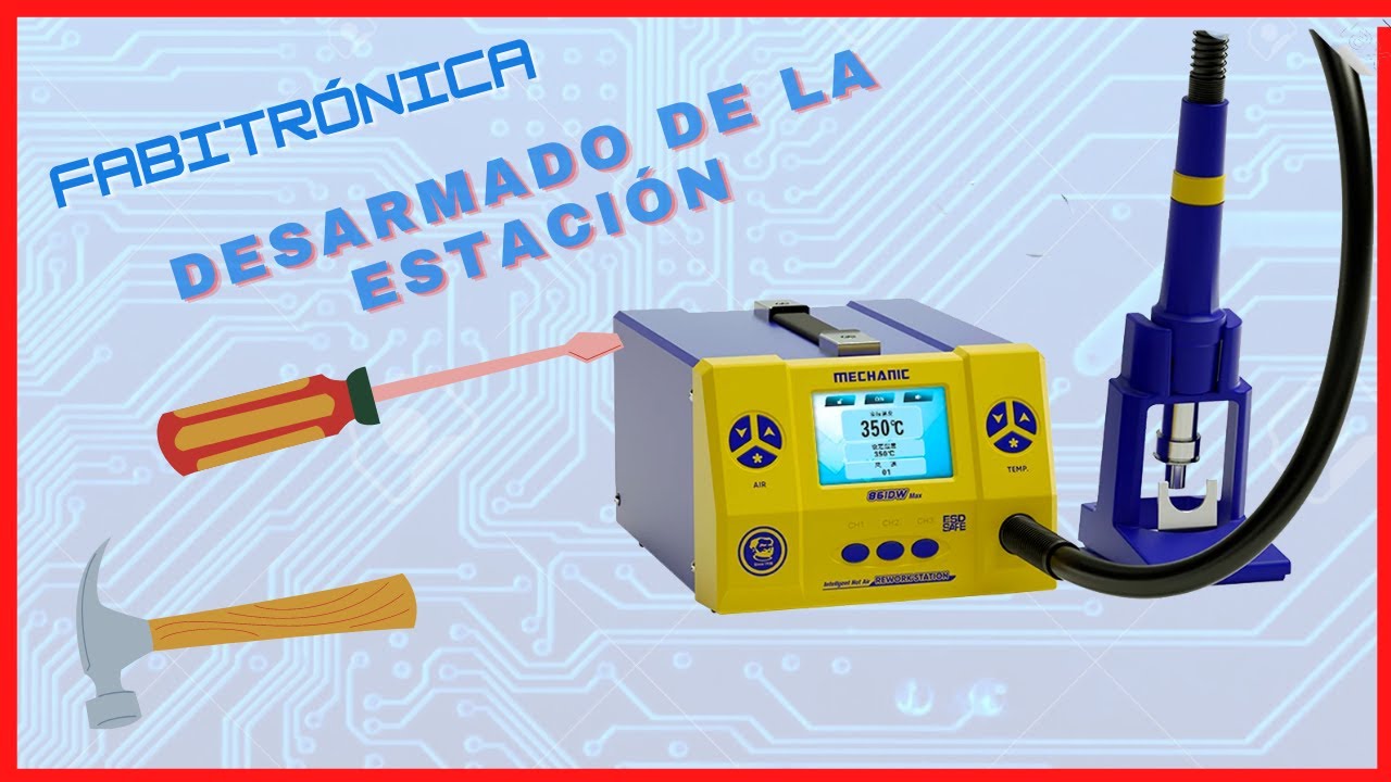 DESARMADO DE LA ESTACIÓN MECHANIC PRO MAX 861DW