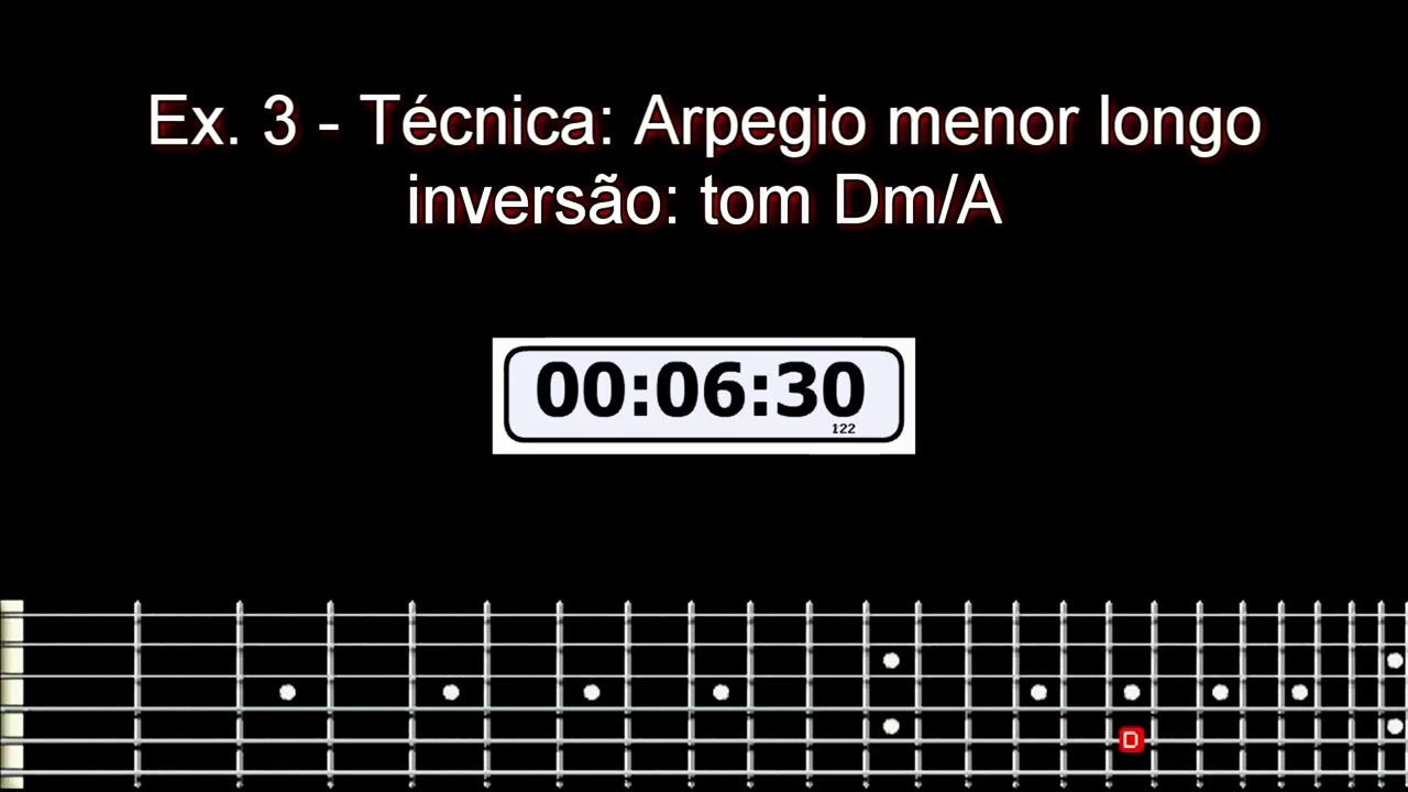Curso de guitarra completo e gratuito - aula 94 ex3 estudo