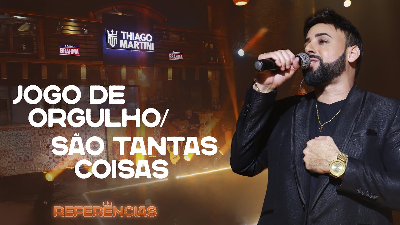 Jogo de Orgulho / S&atilde;o Tantas Coisas - Thiago Martini (DVD REFER&Ecirc;NCIAS)