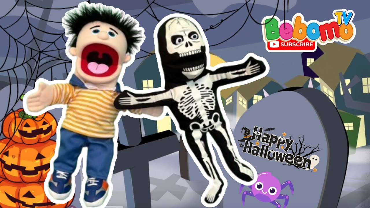Mr. Bones and Leo Do the Shakes Bones DANCE - learn the dance with Bebomo TV - baby cartoons