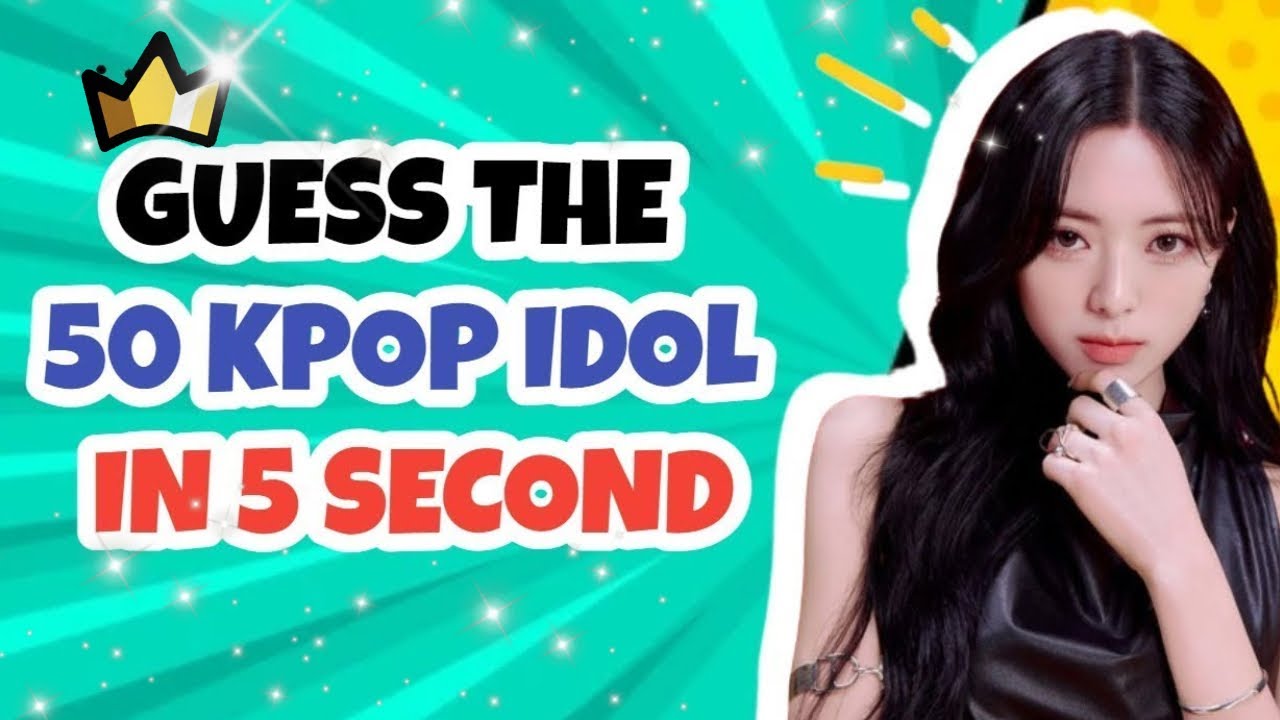 GUESS THE 50 KPOP IDOL IN 5 SECOND! || GAMES KPOP #quizkpop