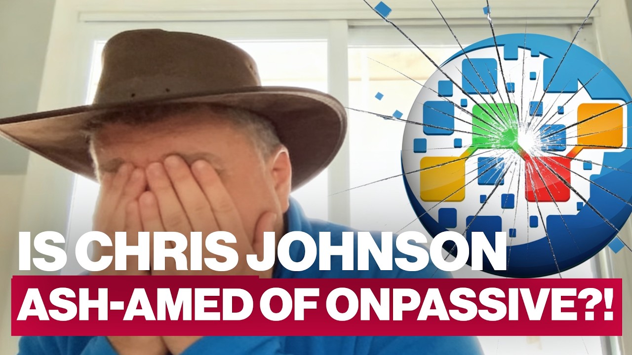 Is Chris Johnson ASH-AMED of ONPASSIVE?!