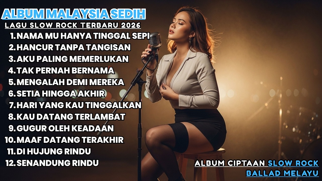 LAGU SLOW ROCK MALAYSIA 80-90AN - LAGU JIWANG 80AN DAN 90AN TERBAIK - KOLEKSI LAGU JIWANG LEGANDA
