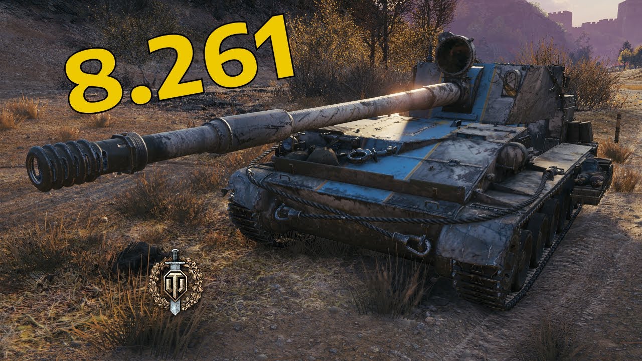 SU-130PM • 8.261 Damage 6 Frags - The best free premium tank • WoT Gameplay