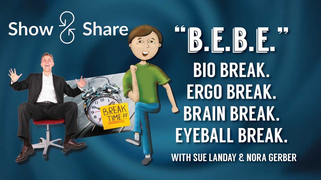 Show & Share by Trainers Warehouse - All about Breaks ** Make sure you give the brain a rest!
