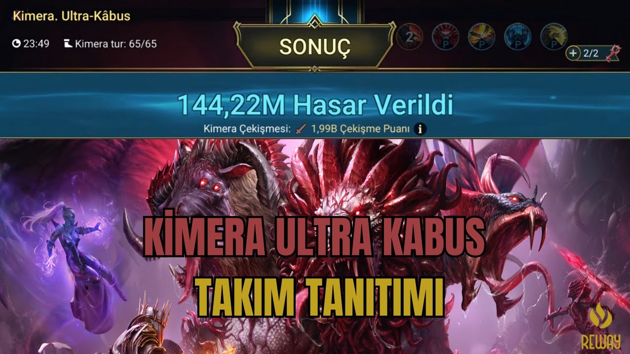 UK KIMERA 1 KEY TAKIMIM FULL ANALIZ | Raid: Shadow Legends Türkçe