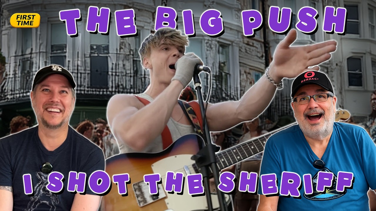 First Time The Big Push Busking Medley / I Shot The Sheriff/Road To Zion Hollywood Producers React!