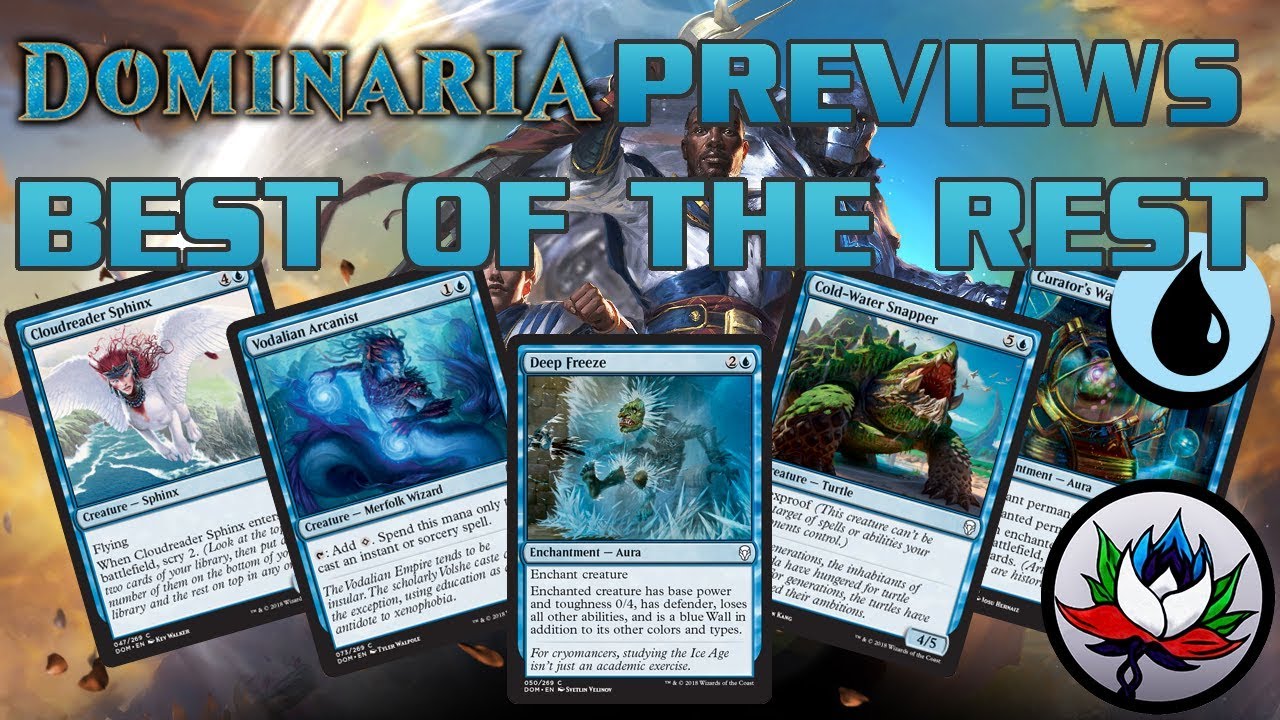 Dominaria Spoilers: Best of the Rest Set Review &ndash; Part 2: Blue!