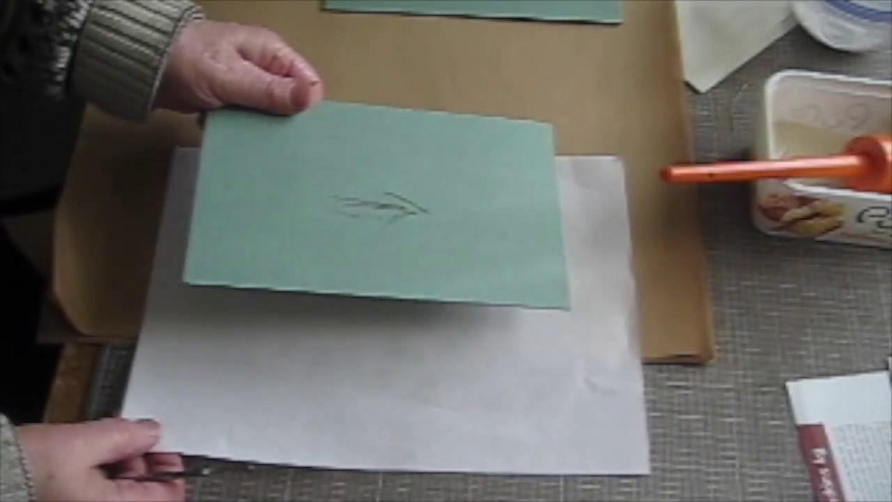 10. Leather binding: lining boards