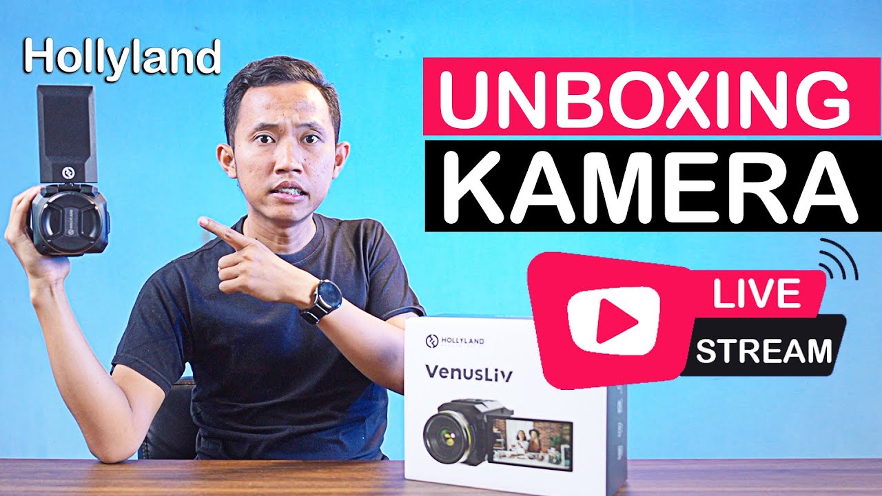 Kamera Khusus Live Streaming - Unboxing VenusLiv Hollyland ~ Indonesia