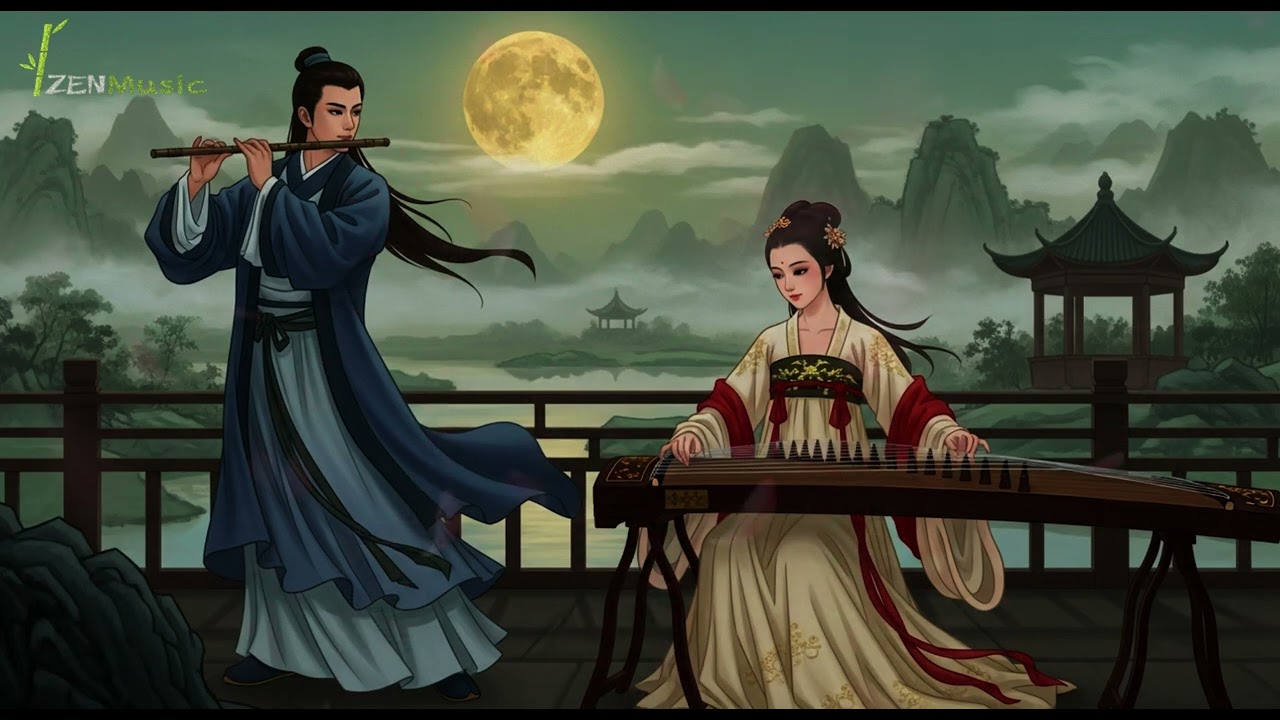 Relaxing Chinese Zen Music for Meditation and Healing | Serenity Within