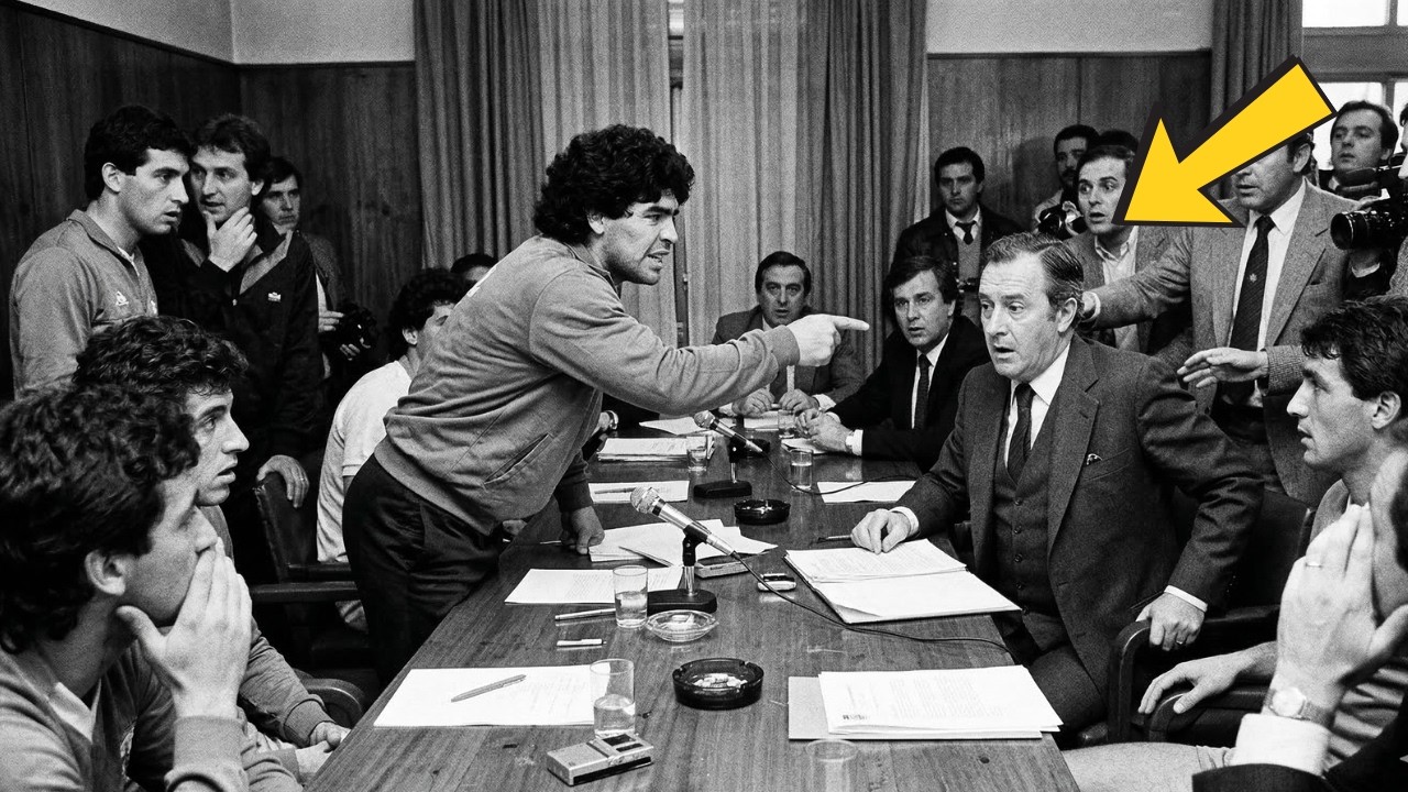 Un dirigente robó el dinero de los jugadores pobres — Maradona lo enfrentó solo en la reunión